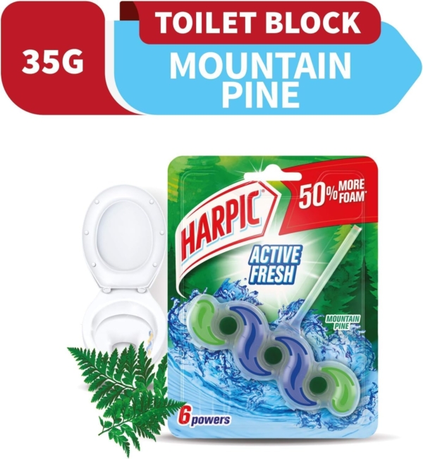 Harpic Toilet Block Mountain 35gm - Image 2