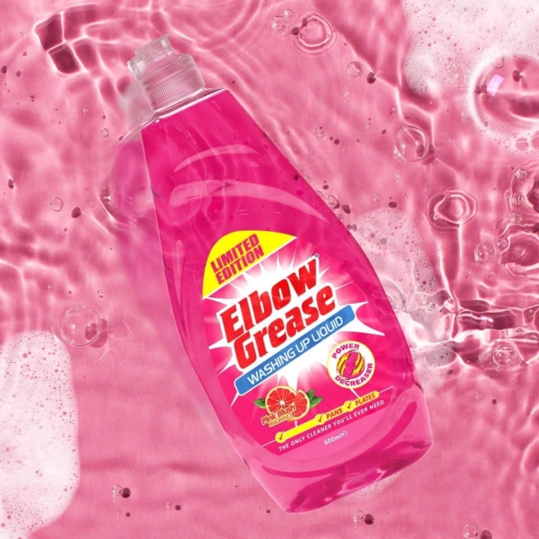 Elbow Grease Washing Up Dishwasher Liquid 600ml - Image 5