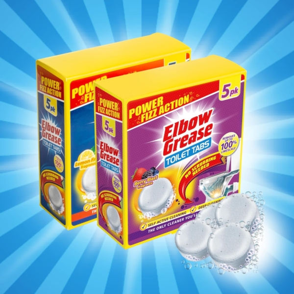 Elbow Grease Toilet Tabs Berry Blast 5pk - Image 6