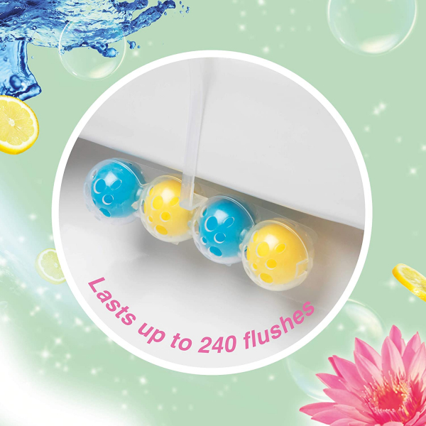 Bloo Solid Toilet Rim Block Power Active Lemon 50g - Image 3