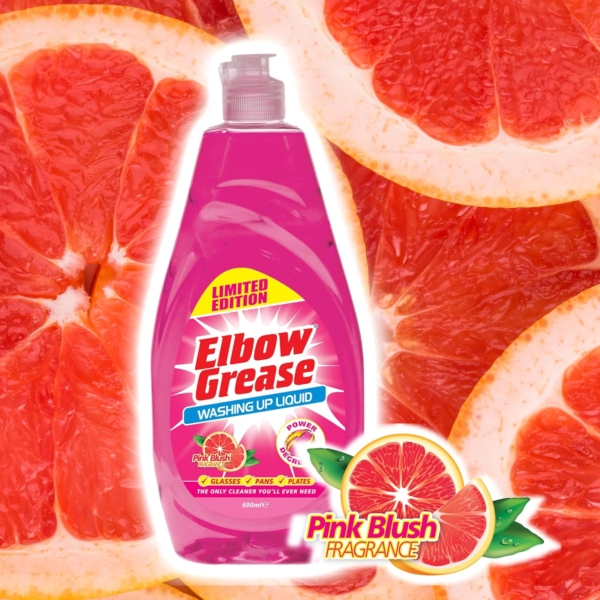 Elbow Grease Washing Up Dishwasher Liquid 600ml - Image 4