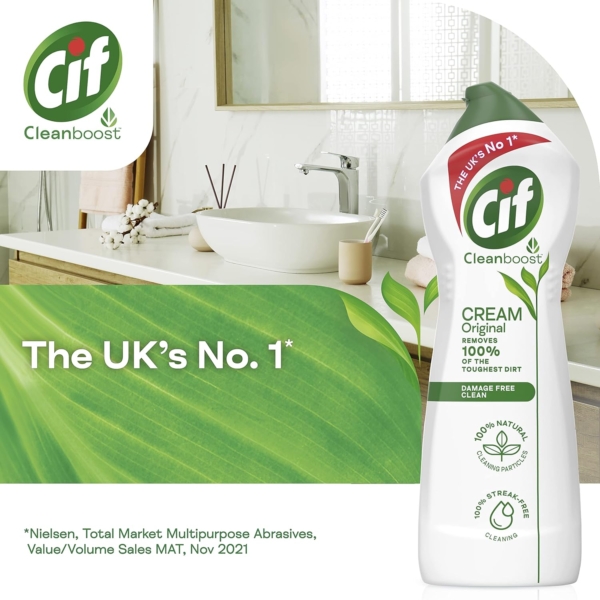 Cif Original Cream Surface Cleaner - 500 ml - Image 5