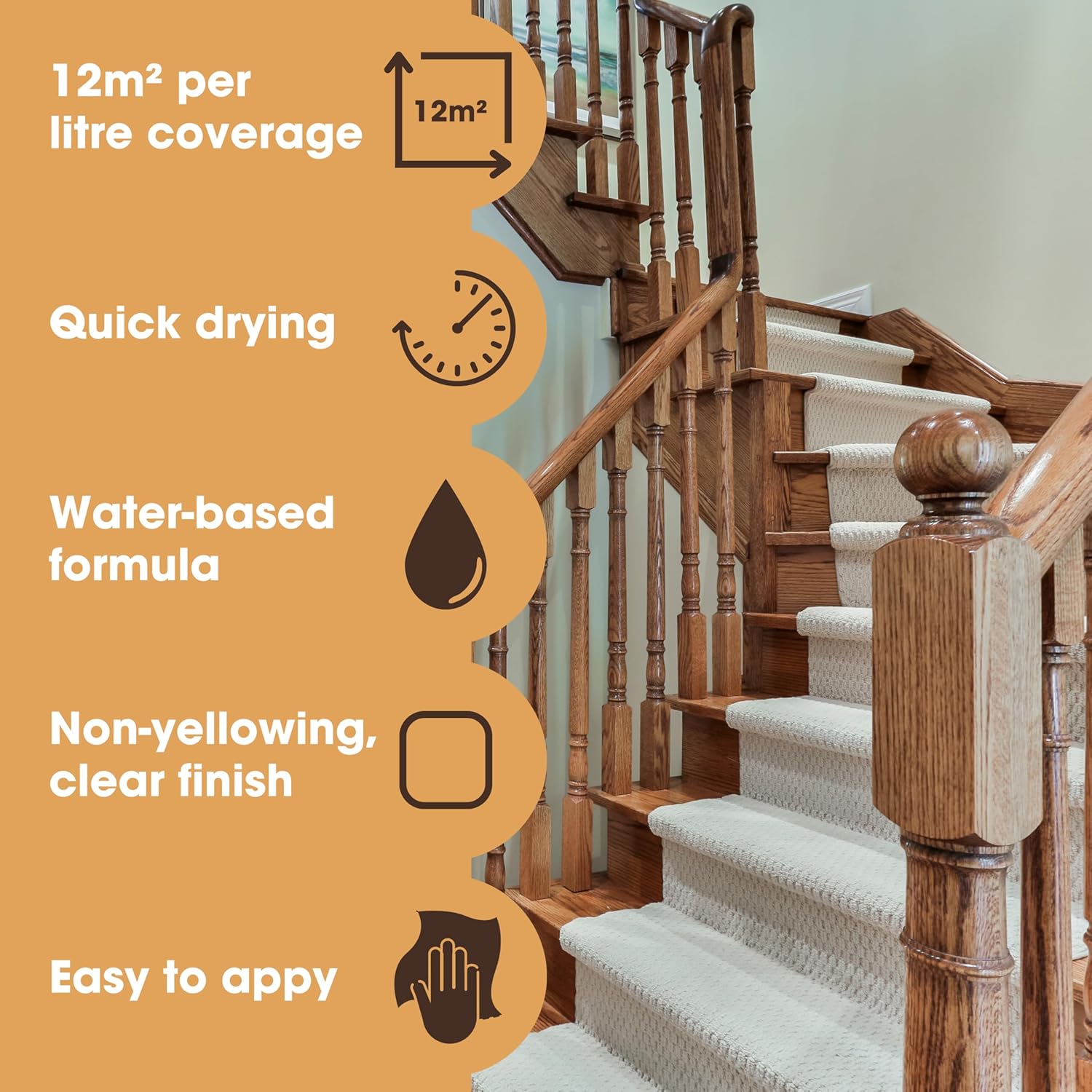 Furniture Clinic Wood Varnish Gloss 250ml 6 Furniture Clinic Wood Varnish Gloss 250ml - Image 6