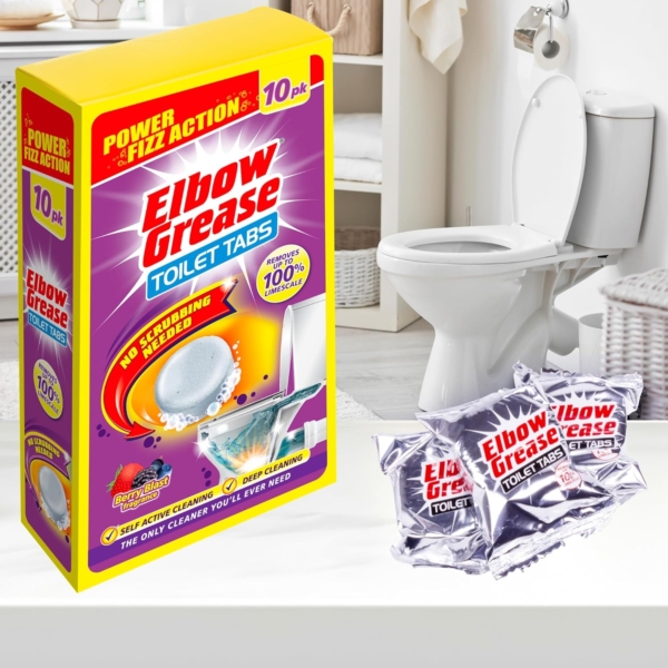 Elbow Grease Toilet Bowl Tablets Berry 10's - Image 2