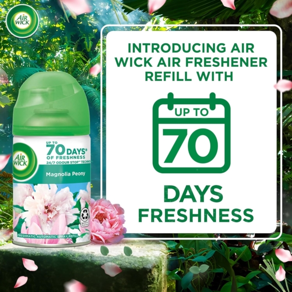 Airwick Freshmatic Automatic Spray Refill Magnolia Peony 250ml - Image 9