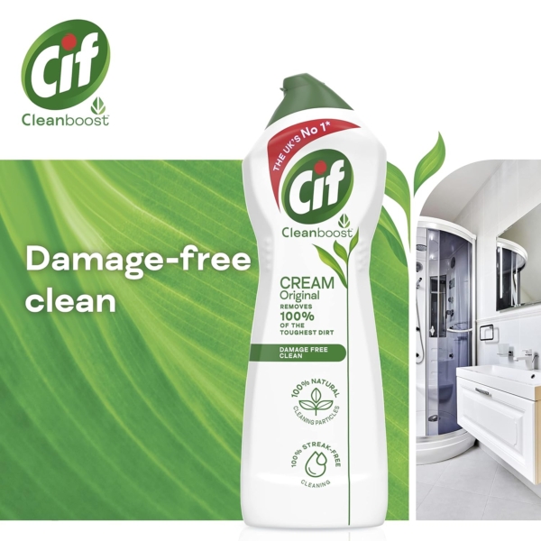Cif Original Cream Surface Cleaner - 500 ml - Image 3