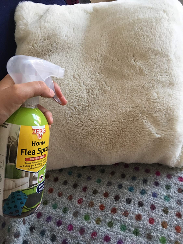Zero In Home Flea Spray – 500 ml (Solvent-Free, Clear Water-Based Flea Treatment) - Image 4