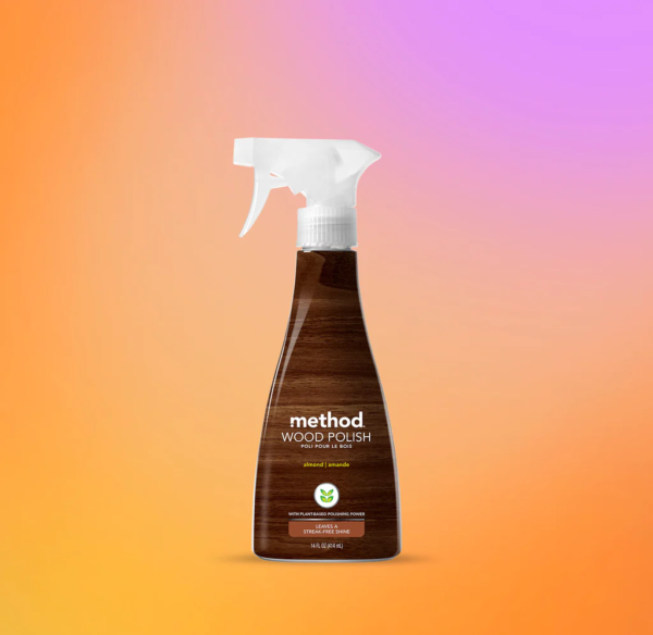 Method Wood Polish Almond Spray 414ML