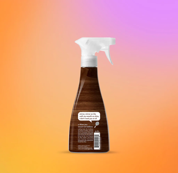 Method Wood Polish Almond Spray 414ML - Image 2
