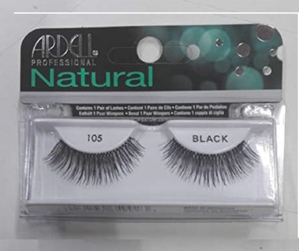 ARDELL Natural Strip Lashes 105 Black 65002 1