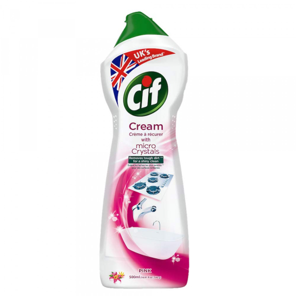 Cif Pink Multi Purpose Cream Surface Cleaner 500 ml RG22027