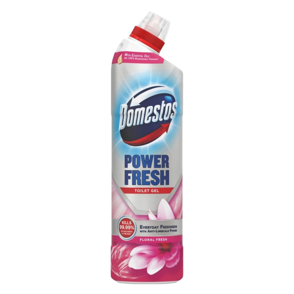 Domestos Power Fresh Toilet Gel Floral Fresh 750 ml