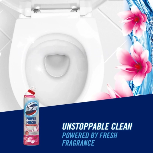 Domestos Power Fresh Toilet Gel Floral Fresh 750 ml - Image 7