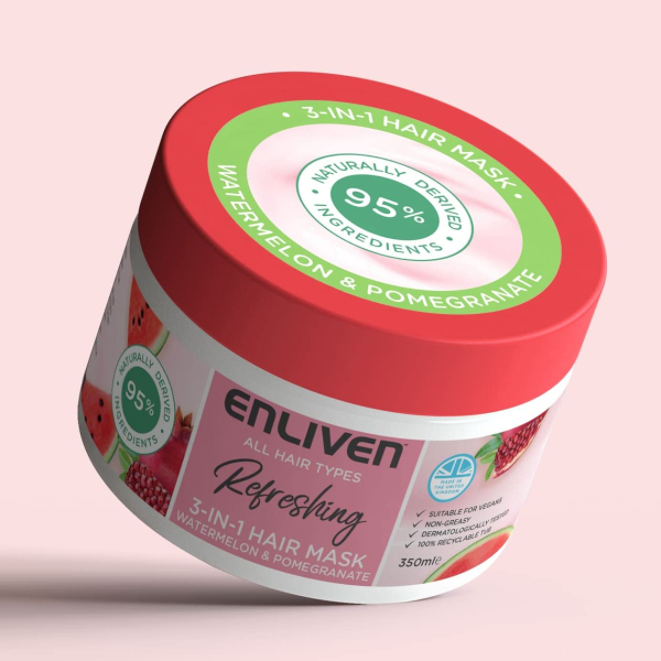 Enliven Hair Mask Water Melon - Image 3