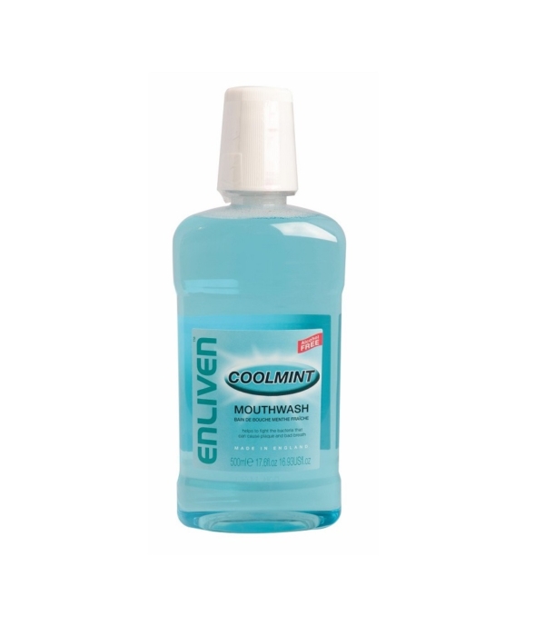 Enliven Mouthwash Coolmint 500ml 2