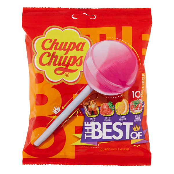Chupa Chups Paper Stick 10 lollips