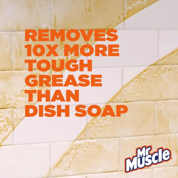 Mr Muscle Platinum Antibacterial Kitchen Spray Citrus 750ml - Image 3