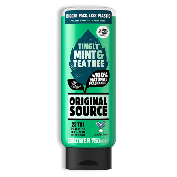 Original Source Tingly Mint & Tea Tree Shower 750ml