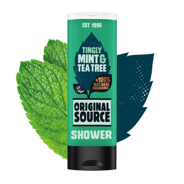 Original Source Shower Gel Mint and Tea Tree 500ml - Image 4
