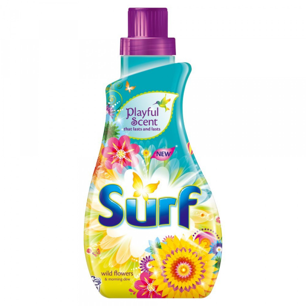 Surf Liquid Detergent Wild Flowers 875ml