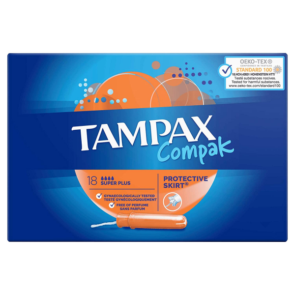 Tampax 18 Super Plus Compak