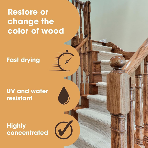 Furniture Clinic Wood Stain Teak 250 ml - Image 2