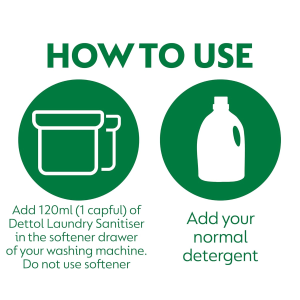 Dettol Laundry Cleaner Sen 1.5 Ltr - Image 4