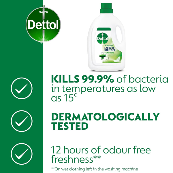 Dettol Laundry Cleaner Sen 1.5 Ltr - Image 5