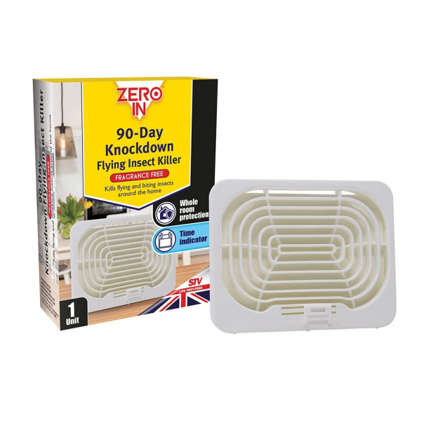 Zero In 90 Day Knockdown Flying Insect Killer Room Protection 1 Pack.
