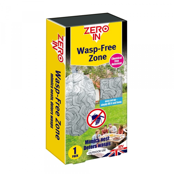 Zero In Wasp Free Zone Chemical Free Deterrent 1 Pack.