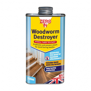 Zero In Woodworm Destoyer Internal Timber Treatment 250ml