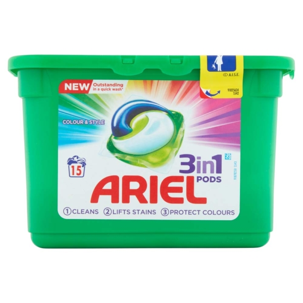 ariel 3 in 1 pods colour hd 15