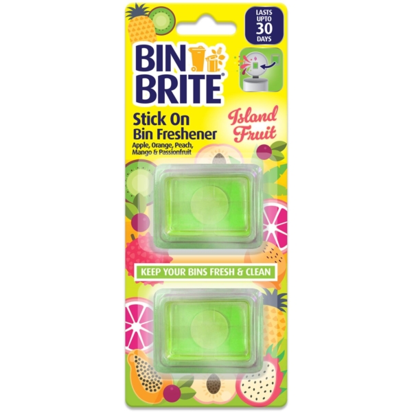 Bin Brite Island Fruit Scented Bin Fresheners - 2pk