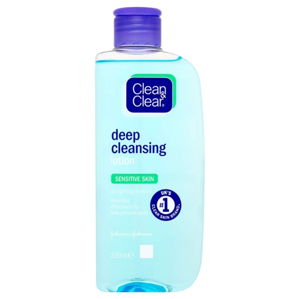 clean and clear deep cleansing lotion