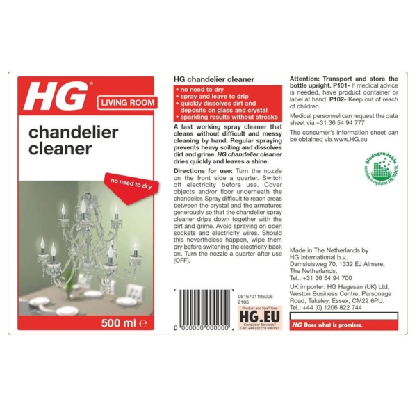 HG chandelier cleaner spray 500ML - Image 3