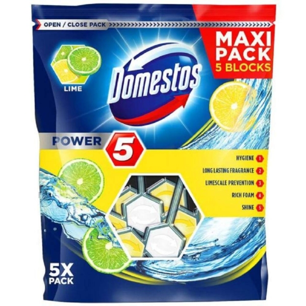 domestos power 5 maxi pack