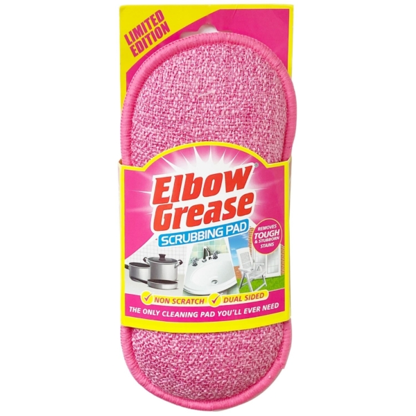 Elbow Grease Scrubbing Pad Pink