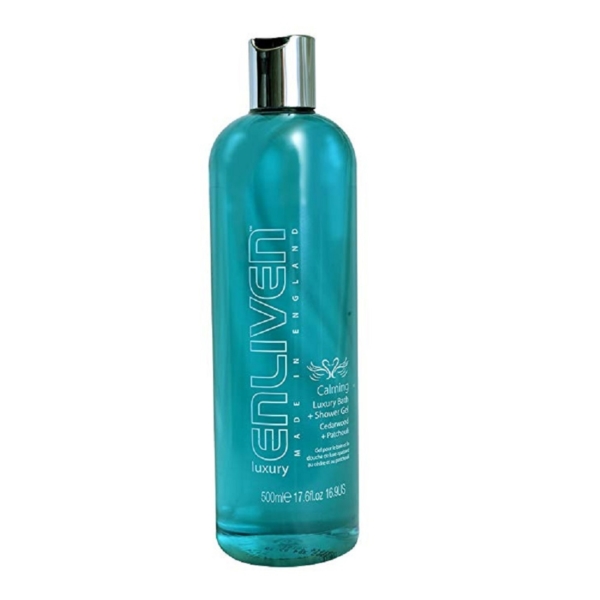 enliven calming luxury bath shower gel