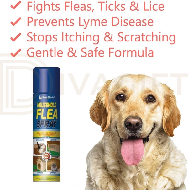 Pestshield Household Flea Spray - 200 ml - Image 3