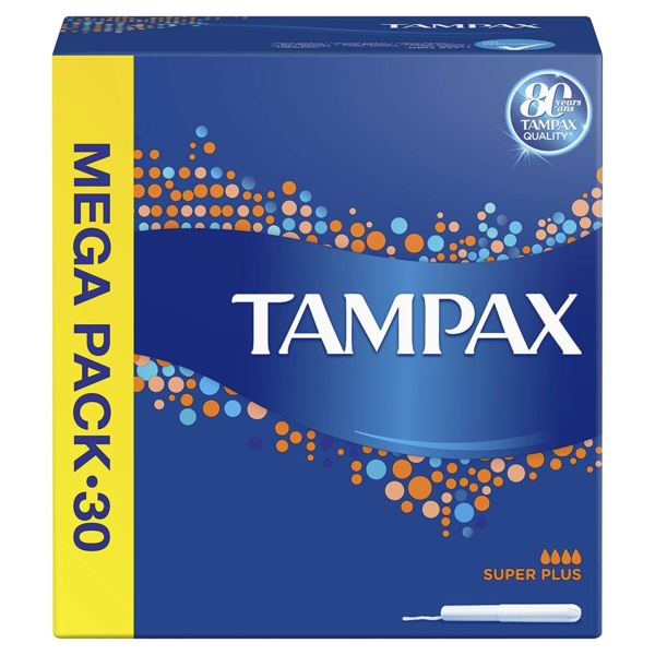 tampax 30 super plus